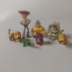 Lot Of 7 Toy Story Action Figure Set